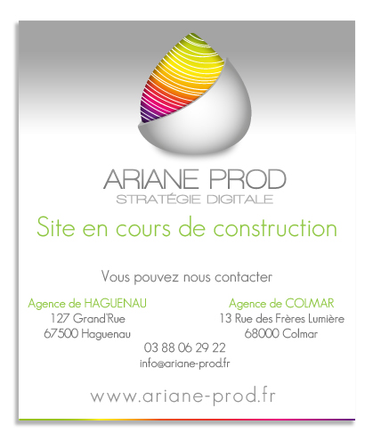 Ariane-Prod : Page en construction